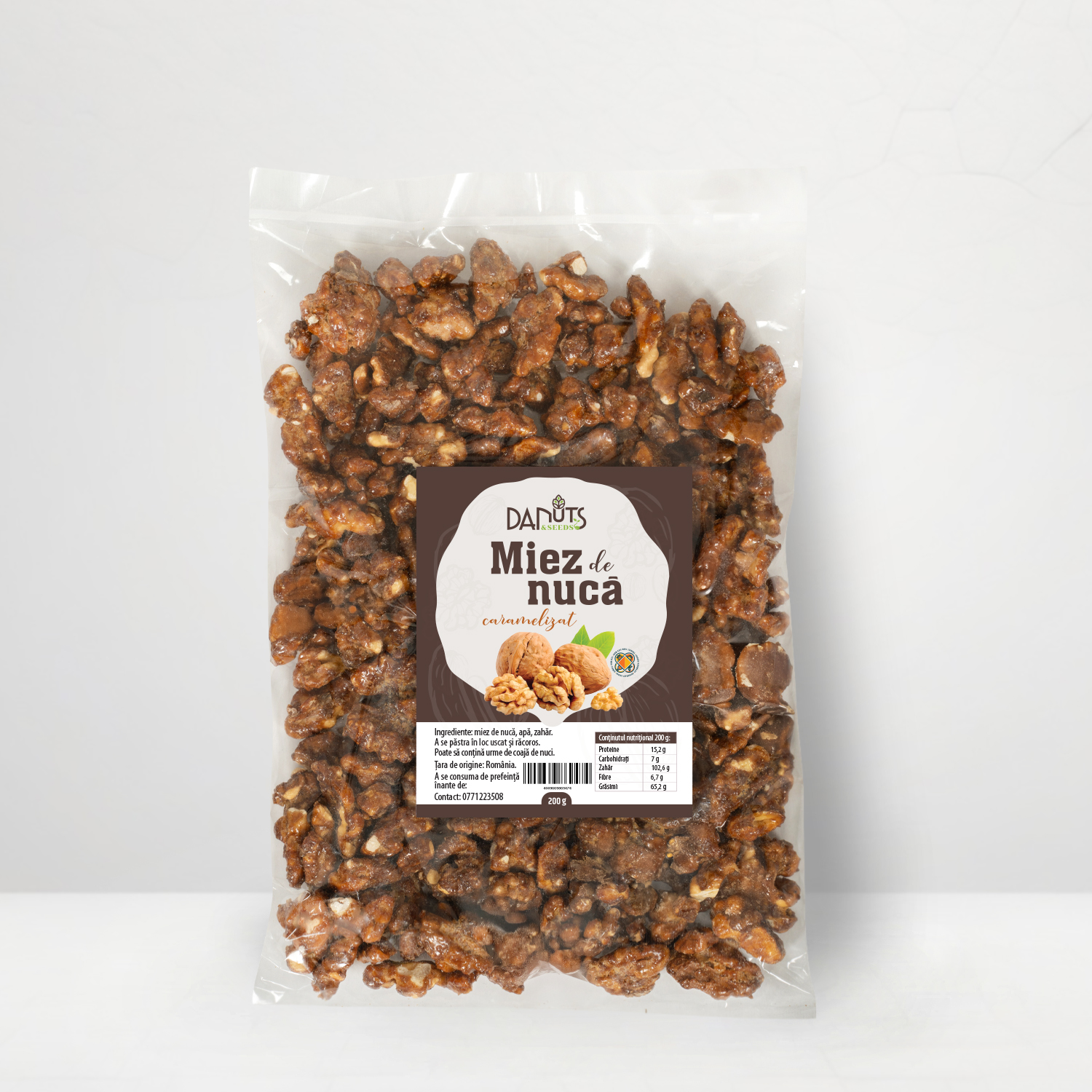 miez de nuca caramelizat